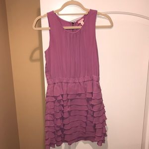 Purple formal dress